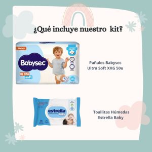 Miniatura 2 de 4 de Combo Pañales Babysec Ultrasoft XXG x 50u + Toallitas húmedas x 50u