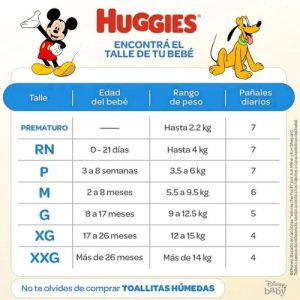 Miniatura 8 de 8 de Combo x3 Pañales Huggies Protect Plus P x 50u