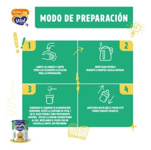Miniatura 4 de 5 de Combo x4 Leche En Polvo Vital 1 lata 800gr