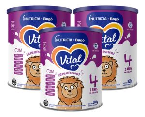 Miniatura 1 de 4 de Combo x3 Leche En Polvo Vital 4 lata 800gr
