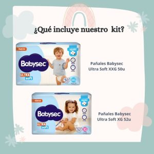 Miniatura 2 de 4 de Combo Pañales Babysec Ultrasoft XXG 50u + XG 52u