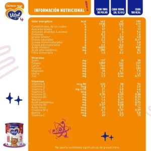 Miniatura 4 de 4 de Combo x2 Leche En Polvo Vital 3 lata 800gr