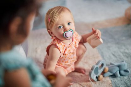 Imagen 2 de 2 de Chupete Philips Avent Ultra Air 0-6m Lila