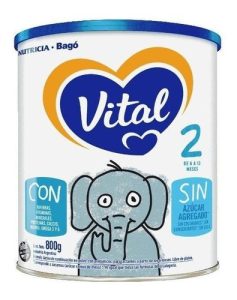 Miniatura 2 de 5 de Combo x6 Leche En Polvo Vital 2 lata 800gr