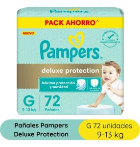 Miniatura 3 de 4 de Combo Pampers Deluxe Protection M x 72u + G x 72u