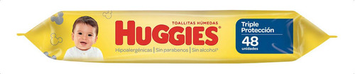 Imagen 2 de 3 de Toallitas Húmedas Huggies Triple Protección 48 U