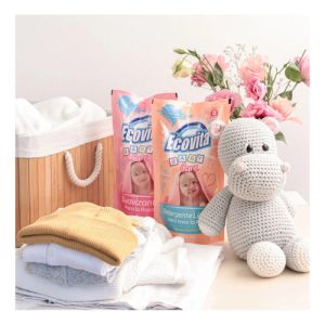 Miniatura 3 de 5 de Jabon Liquido Ecovita Baja Espuma Baby Care Doypack X 800 Ml
