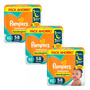 Imagen 1 de 1 de Combo x3 Pañales Pampers Babysan