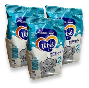 Miniatura 2 de 6 de Combo x3 Leche en Polvo Vital 2 pouch 1kg