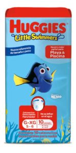 Miniatura 1 de 3 de Pañales para el agua Huggies Little Swimmers G/XG x10 unidades