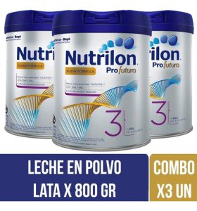Miniatura 4 de 6 de Combo x3 Leche En Polvo Nutrilon Profutura 3 Lata 800g