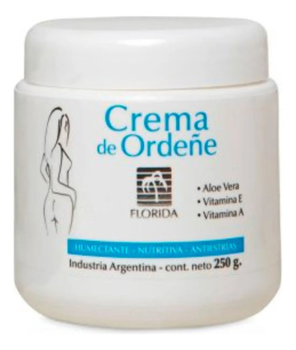 Imagen 1 de 2 de Crema De Ordene Florida 250 Gr