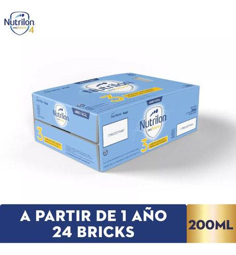 Imagen 2 de 3 de Combo 48u Leche Liquida Nutrilon Profutura 3 brick 200ml