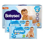 Imagen 1 de 1 de Combo Pañales Babysec Ultra Soft + 2 Toallitas húmedas