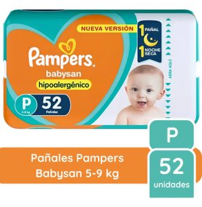 Miniatura 3 de 3 de Combo x3 Pañales Pampers Babysan P x 52u