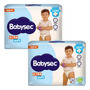 Imagen 1 de 1 de Combo x2 Pañales Babysec Ultrasoft