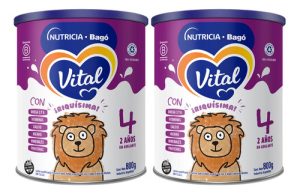 Miniatura 1 de 4 de Combo x2 Leche En Polvo Vital 4 lata 800gr
