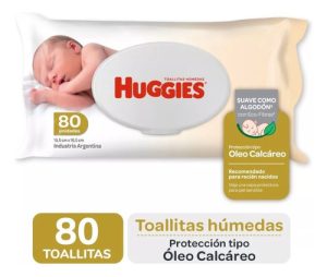 Miniatura 3 de 8 de Combo x2 Pañales Huggies Protect Plus P + Toallitas húmedas con óleo calcáreo x 80u