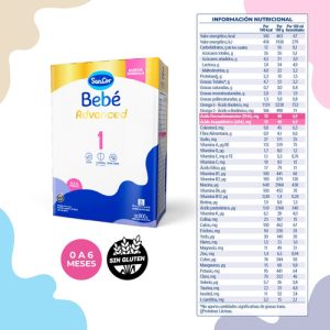 Miniatura 2 de 4 de Combo x3 Leche En Polvo Sancor Bebe Advanced 1 estuches x 800gr