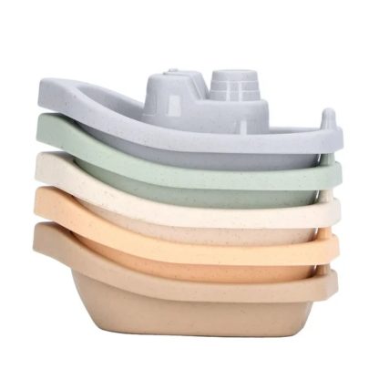 Imagen 1 de 6 de Barcos Apilables Baby Favorite (5 Piezas)
