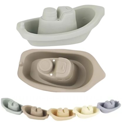Imagen 2 de 6 de Barcos Apilables Baby Favorite (5 Piezas)