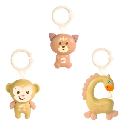 Imagen 1 de 2 de Sonajero Colgante Animales De Jungla Surtidos Baby Favorite