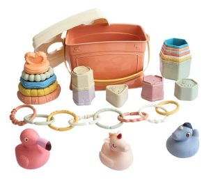 Miniatura 1 de 8 de Set Encastrable Goma Baby Favorite (32 piezas)