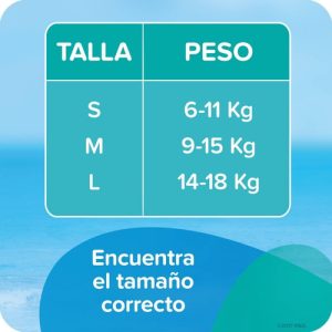 Miniatura 2 de 7 de Pañales De Agua Pampers Splashers Talle S x 12U
