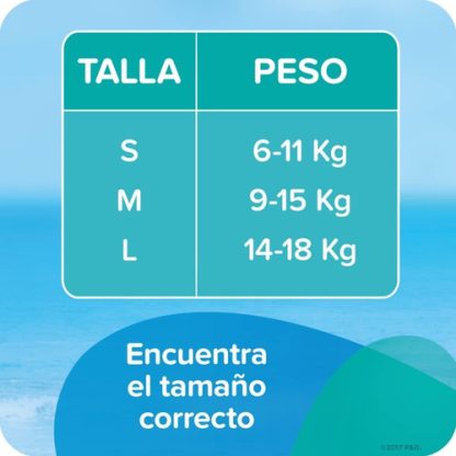 Imagen 2 de 7 de Pañales De Agua Pampers Splashers Talle S x 12U