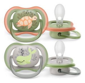 Miniatura 2 de 8 de Chupete Ultra Air 6-18m Tortuja/ballena  Avent 6-12 Meses