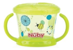 Miniatura 1 de 1 de Bowl Cerealero Nuby Design Con Tapa Y Asas