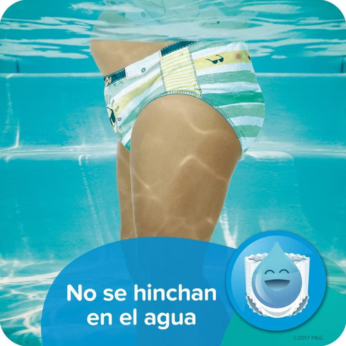 Imagen 6 de 7 de Pañales De Agua Pampers Splashers Talle S x 12U