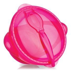 Miniatura 1 de 1 de Nuby Bowl Con Ventosa Y Tapa + Cuchara