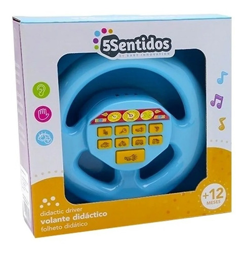 Imagen 3 de 6 de Volante Didáctico Con Sonidos - Baby Innovation