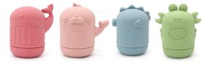 Miniatura 1 de 1 de Nursimom Set De Juguetes De Baño De Silicona (4 Piezas)