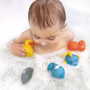 Miniatura 3 de 4 de Animalitos Para El Baño Nuby Flotan Y Lanzan Agua Pack 3 Uni