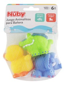 Miniatura 4 de 4 de Animalitos Para El Baño Nuby Flotan Y Lanzan Agua Pack 3 Uni