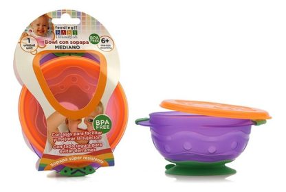 Imagen 2 de 9 de Bowl Con Sopapa Mediano Para Bebés - Baby Innovation