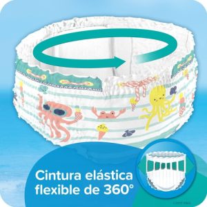 Miniatura 5 de 7 de Pañales De Agua Pampers Splashers Talle S x 12U