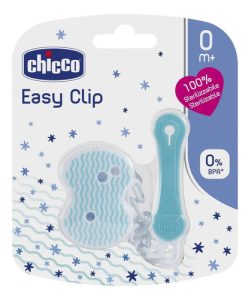 Miniatura 6 de 6 de Clip Porta Chupete Con Cadena Color Azul