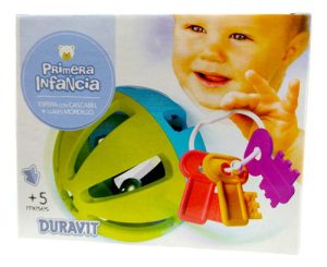 Miniatura 1 de 5 de Pelota Sonajero - Duravit