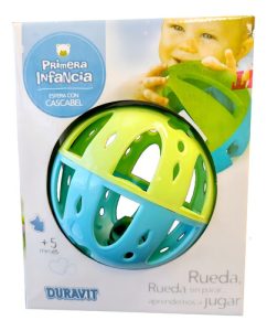 Miniatura 2 de 2 de Pelota Sonajero con Cascabel Duravit