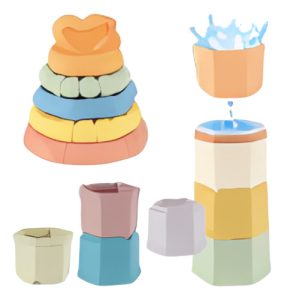 Miniatura 3 de 8 de Set Encastrable Goma Baby Favorite (32 piezas)