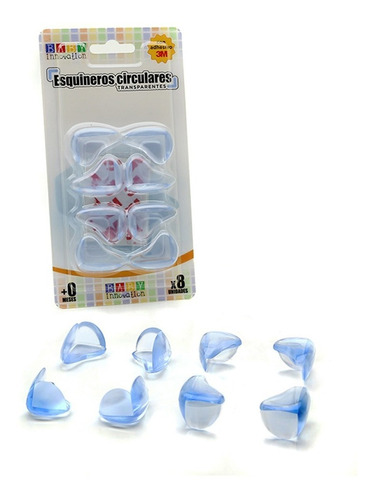 Imagen 5 de 6 de Esquineros Circulares Transparentes x8u - Baby Innovation