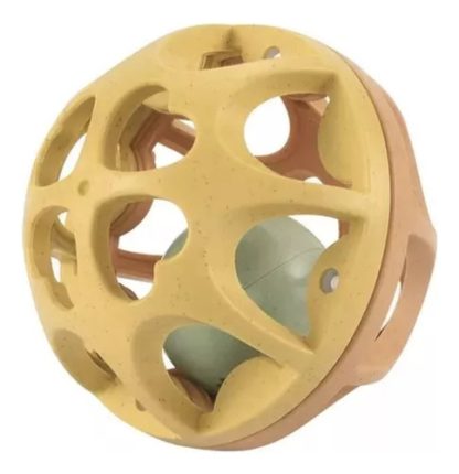 Imagen 1 de 1 de Pelota Sonora De Goma Baby Favorite