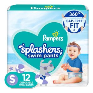 Miniatura 1 de 7 de Pañales De Agua Pampers Splashers Talle S x 12U