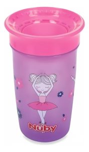 Miniatura 1 de 1 de Vaso Nuby Con Tapa 360 Grados Wonder 300Ml