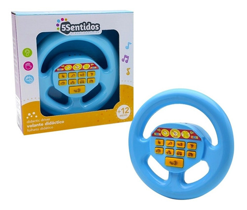 Imagen 4 de 6 de Volante Didáctico Con Sonidos - Baby Innovation