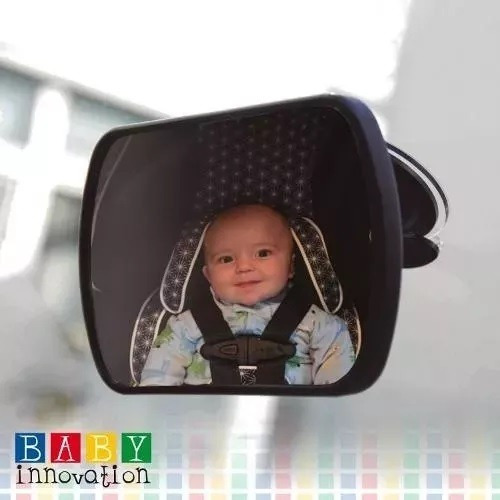 Imagen 3 de 4 de Espejo Multiuso Para Bebe Universal Para Auto Doble Funcion