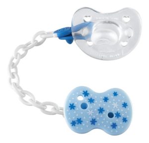 Miniatura 4 de 6 de Clip Porta Chupete Con Cadena Color Azul